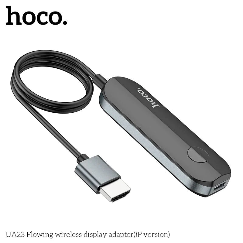Hoco iPhone iPad Wireless 4K Display Adapter UA23 Gaming movie Hoco iPhone iPad Wireless 4K Display Adapter UA23 Gaming movie